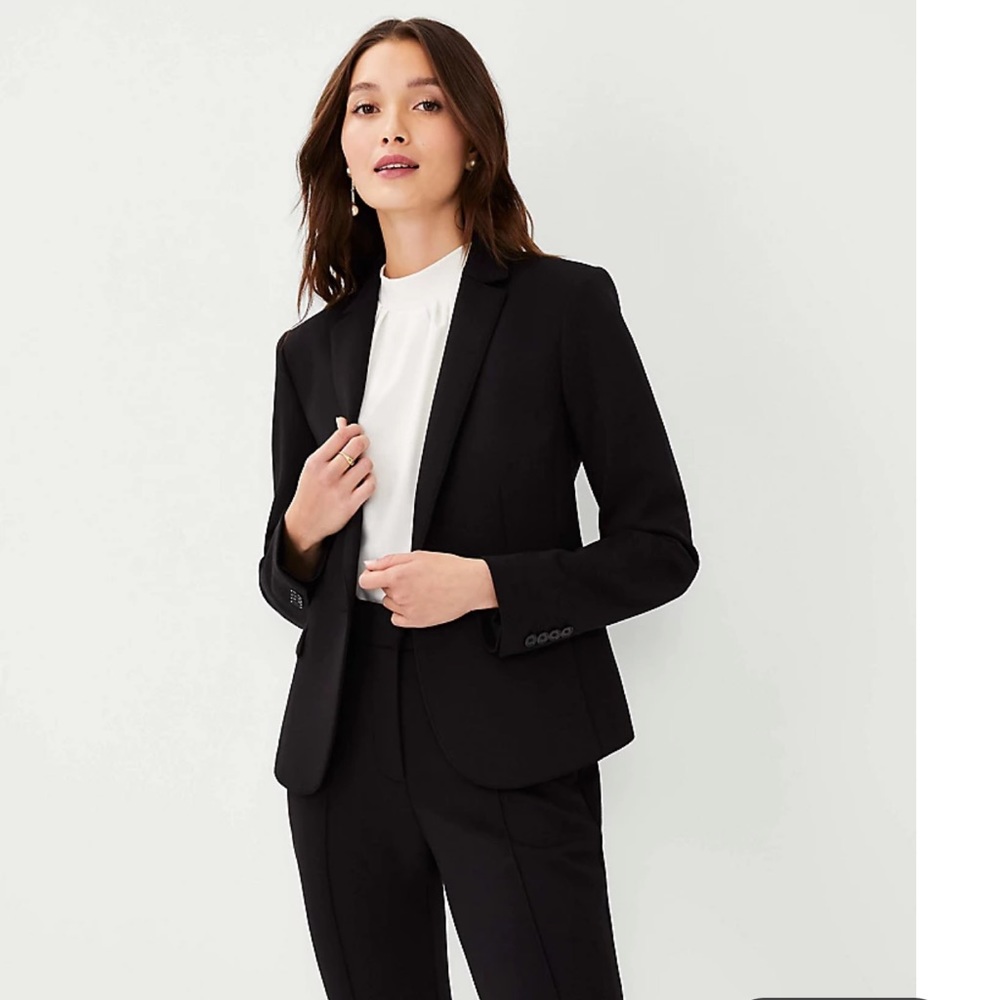 Ann Taylor 3-piece Suits Set (jacket, pants and skirt) Petite 4